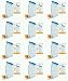 Habitrail Ovo Curve Hamster Habitat Home x 12pk