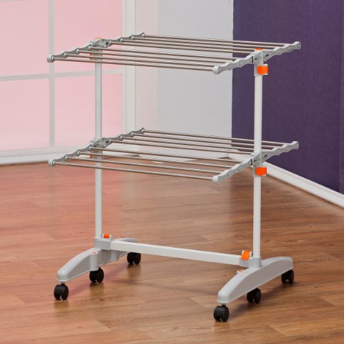 Buy Badoogi BDEV12 Foldable Heavy Duty and Compact Storage Drying Rack