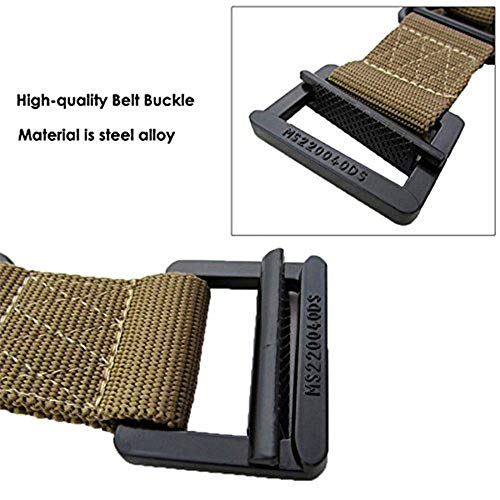 Survival Tactical Belt, Emergency Fire Rescue Rigger Waist Belt Military CQB Belt