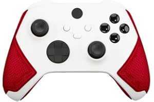 Lizard Skins DSP Controller Grip for Xbox X/S Controllers – Xbox X/S Compatible Gaming Grip 0.5mm Thickness - PRE Cut Pieces - Easy to Install – 10 Colors (Crimson Red)