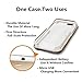 VANJUNN Selfie Led Light Case for iPhone 6plus/ 6s Plus - Cell Phone Case with Rechargeable Backup Light (Rose Gold)