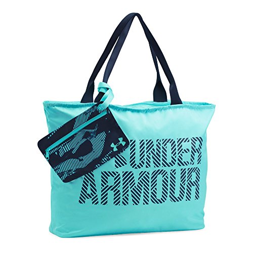 Under Armor Women s Big Wordmark Tote 2.0, Blue Infinity/Midnight Navy, One Size