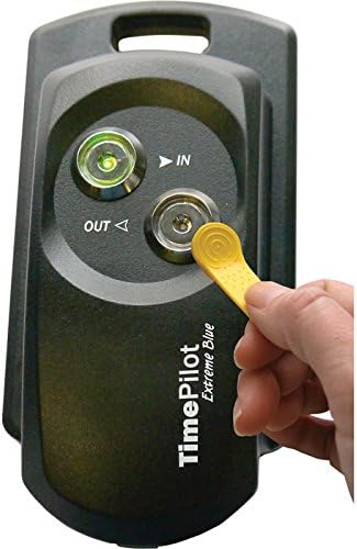TimePilot Extreme Blue Portable Time Clock with Wireless Bluetooth - Includes Starter Kit, Model 4509