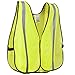 XSHIELD XS0008,High Visibility Safety Vest with Silver Stripe,ANSI Class Unrated,Universal Size (1, Yellow)