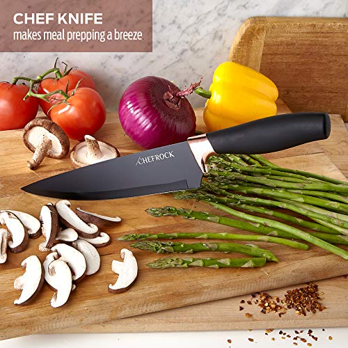 22 Piece Set of Kitchen Knives Includes Steak Knife Set With Sheath