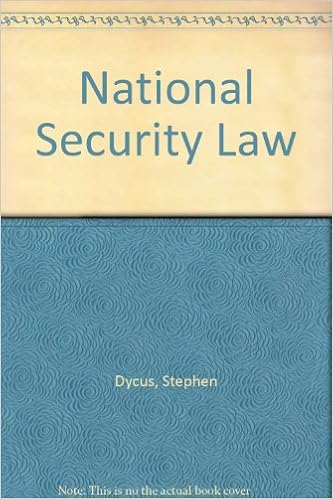 Cases and Materials on US Law and National Security 3rd Edition