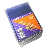 Cardboard Gold Card Saver 1 - Semi Rigid Sleeves Protectors - PSA BGS Graded Card Submission Holders (100)