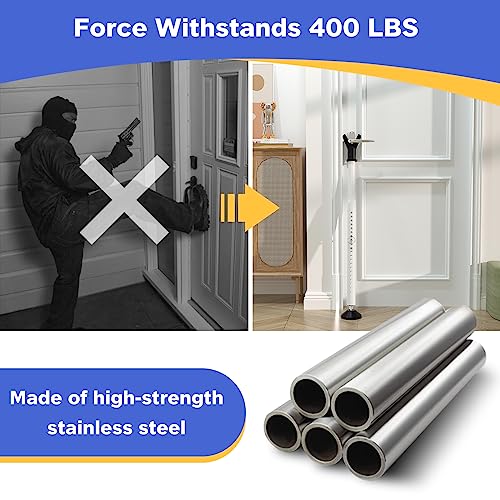 CALCHELE Door Security Bar & Sliding Patio Door