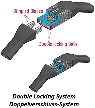 CROPS Pro K4 Rydeen Bicycle Lock - Black, 12/1800 mm - Image 5