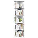 Multifunctional 360 Rotating Bookcase Home