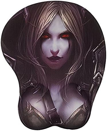 JINHONG Big Soft Breast 3D Gaming Mouse Pad
