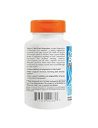 Doctor's Best Brain Magnesium cápsulas vegetarianas, 75 mg, DRB-00283, 1