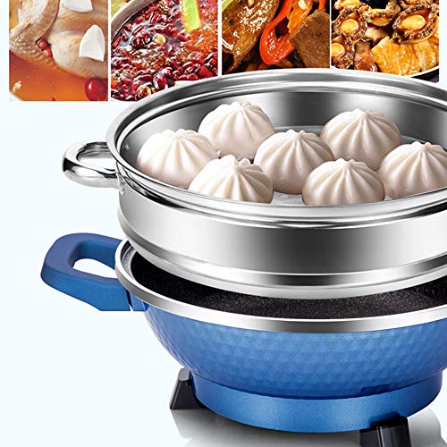 SHIEM Multifunctional Electric Wok Visualized Tempered Glass