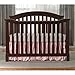 Summer 4 Piece Classic Bedding Set with Adjustable Crib Skirt, Parisian Pink