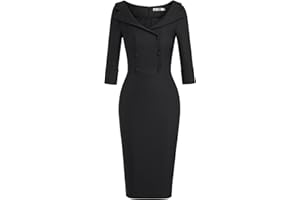 MUXXN Women's Classic Vintage Sweetheart Neckline Cocktail Prom Tea Dress