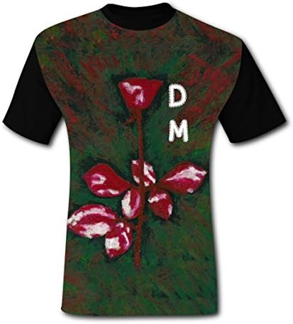Tyej Depeche_Mode_Violator Mens Funny Custom Short Sleeve L T-shirt