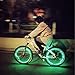 (2 Tiers Pack) Waterproof LED Bike Wheel Light - Safer Bicycle Spokes & Rims Light - Easy to install, No tools Needed