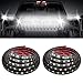 Audew 2Pcs 60'' Truck Bed Light Strips Unloading Cargo Light with Waterproof -On/Off Switch Fuse 2-Way Plug-N-Play Splitter Lighting System for Pickup Truck, RV SUV, Boats, Ice House (Cool White)