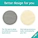 Babygoal Breastfeeding Pads(12 Pack), Reusable Washable Bamboo Nursing Pads With Mini Wet Bag and Laundry Bag 12NP01
