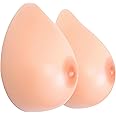 MERSTEYO Self Adhesive Silicone Breast Forms Fake Boobs For Crossdresser Transgender Mastectomy Prosthesis…