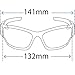 Tifosi unisex adult Dolomite 2.0 Sunglasses, Black & White, 141 mm US