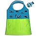 MESH BAG - Premium Net Tote Perfect for Kid Beach Toy, Seashells, Pool Towel, Swimsuit - Keep Sand and Water Away - Go Well with Sand Dipper & Sea Shell Sifter Tool - Easy to Carry in Cute Fish Pocket