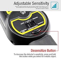 allsun Handheld Metal Detector Security Scanner