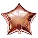 Rose Gold Party Decorations w/Pre-Strung Happy Birthday Banner, 8 Latex, 4 Confetti, & 2 Star Mylar Balloons, Decorations Supplies Bundle Set for Girls Women, 13th 16th 21st 25th 30th 40th
