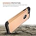 iPhone 8 Case, Trianium Protanium Apple iPhone 8 Case (2017) with Heavy Duty Protection / Shock Absorption / Dual Layer TPU + Rigid Back Armor / Scratch Resistant / Reinforced Corner Frame - Gold