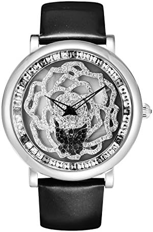 Valentine's Day Present Princess Butterfly Lady Watch Austria Crystal HL592BC Silver
