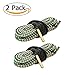 IdealHouse 2 Pack Gun Bore Snake Gun Maintenance Barrel Cleaner Tools .17 .22 Cal .308 .380 9mm .270 7mm Caliber 12GA Rifle Pistol Shotgun Cleaning (Choose More Calibers)