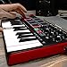 Akai Professional MPD218 | MIDI Drum Pad Controller with Akai MPK Mini MKII | 25-Key Portable USB MIDI Keyboard (Red Black) + Pedal & USB Cable - Top Value Bundle