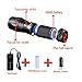 LEDNut 900 Lumens - Cree XML T6 LED Tactical Flashlight with Adjustable Focus and Rechargeable 26650 Battery for Camping Hiking, etc. Outdoor Activities