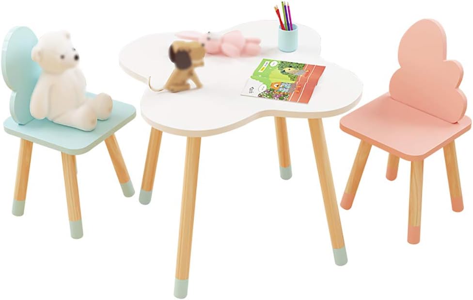 solid wood childrens table and chair set