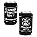 1 Tito's Vodka Can Bottle Cooler-  Black