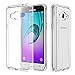 Galaxy J3 V Case,J3 (2016) 6 / Sky/Amp Prime/Express Prime/Sol Case Clear,AnoKe Slim Fit Protective Cell Phone Cases Cover with Screen Protector for Women Girls Kids Men Galaxy J3 TM