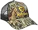 Ariat Men's Camo Front Black Mesh Hat, Green, One Size