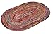 nuLOOM Tammara Bohemian Hand Braided Area Rug, Oval 4x6, Multi