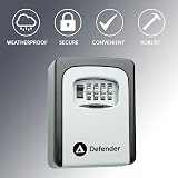 Defender Key Safe Outdoor Wall Mounted 4-Dial Combination Waterproof view 2