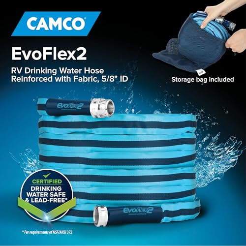 Camco EvoFlex2 50-ft RV Drinking Water Hose photo 12
