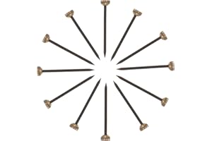 Gadpiparty 60pcs Photo Wall Nails Copper Head Nails for Drywall Easy Install Storage Box Included