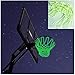LEADTEAM Basketball Net Luminous Outdoor Glow in The Dark Portable Sun Powered Sports Nylon Glowing Night