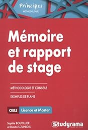 Mémoire et rapport de stage