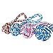 Sandistore Puppy Dog Cat Pet Toy Cotton Braided Knot Rope Chew Knot Chewing Toy (A)