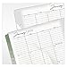 FranklinCovey - Classic Blooms Two Page Monthly Ring-Bound Tabs - Jan 2020 - Dec 2020