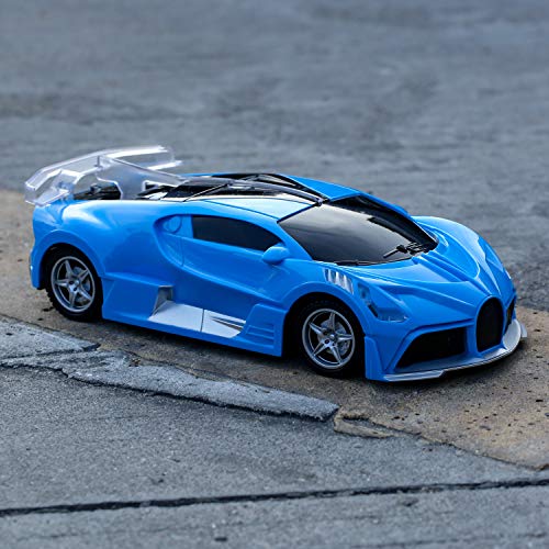 haomsj Remote Control Cars for Boys Age 3 5 12 Toy Cars Fast Racing RC Car Bugatti with LED Lights and Music