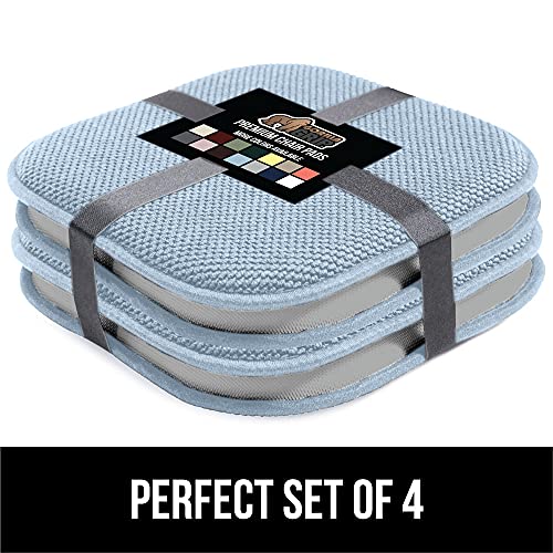 Gorilla Grip Memory Foam Chair Cushions, Slip Resistant, Thick and