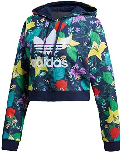 adidas cropped hoodie amazon