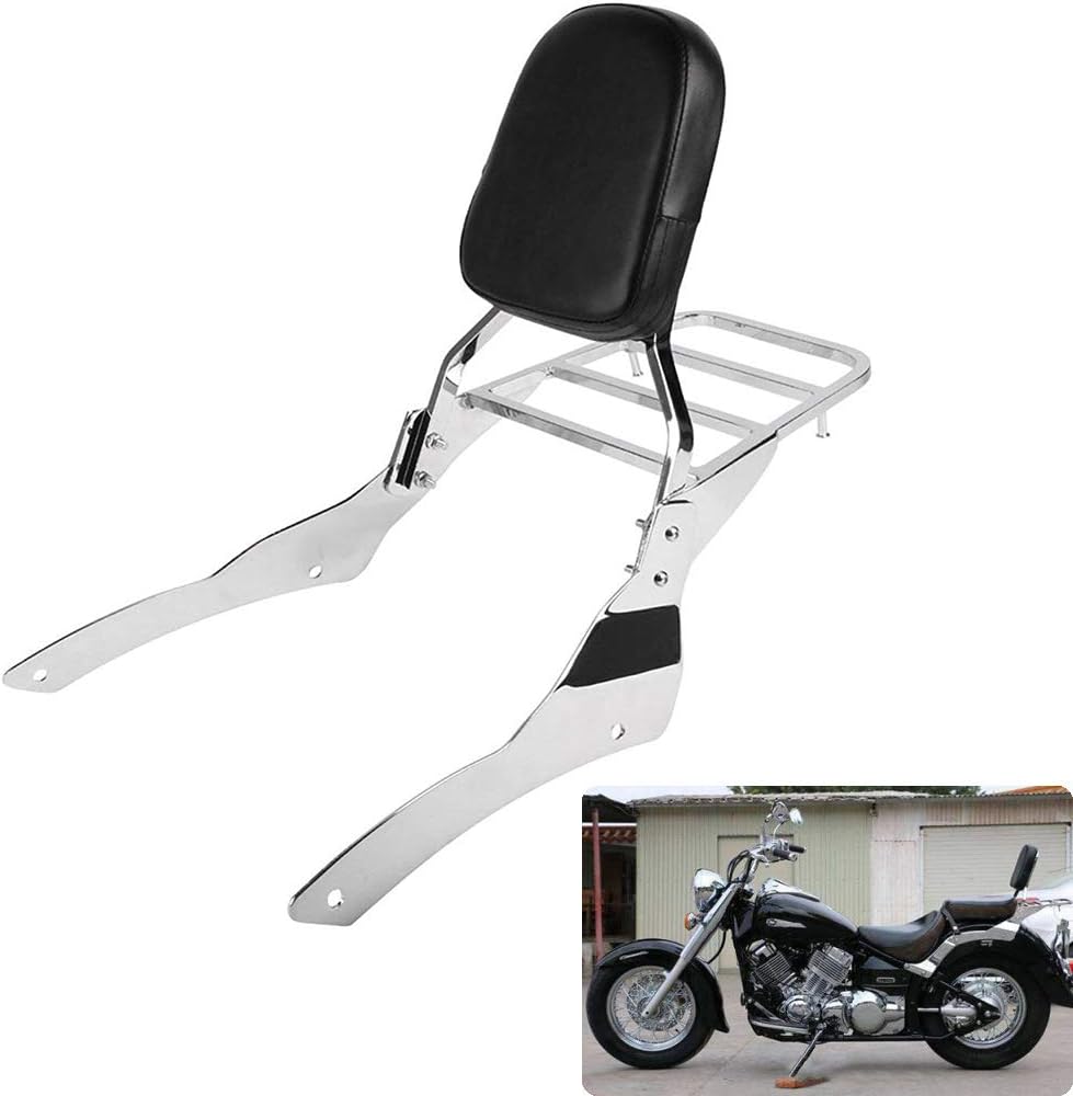 yamaha v star 650 custom sissy bar backrest