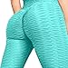 A AGROSTE Women’s Honeycomb Ruched Butt Lifting High Waist Yoga Pants Chic Sports Stretchy Leggingsthumb 1